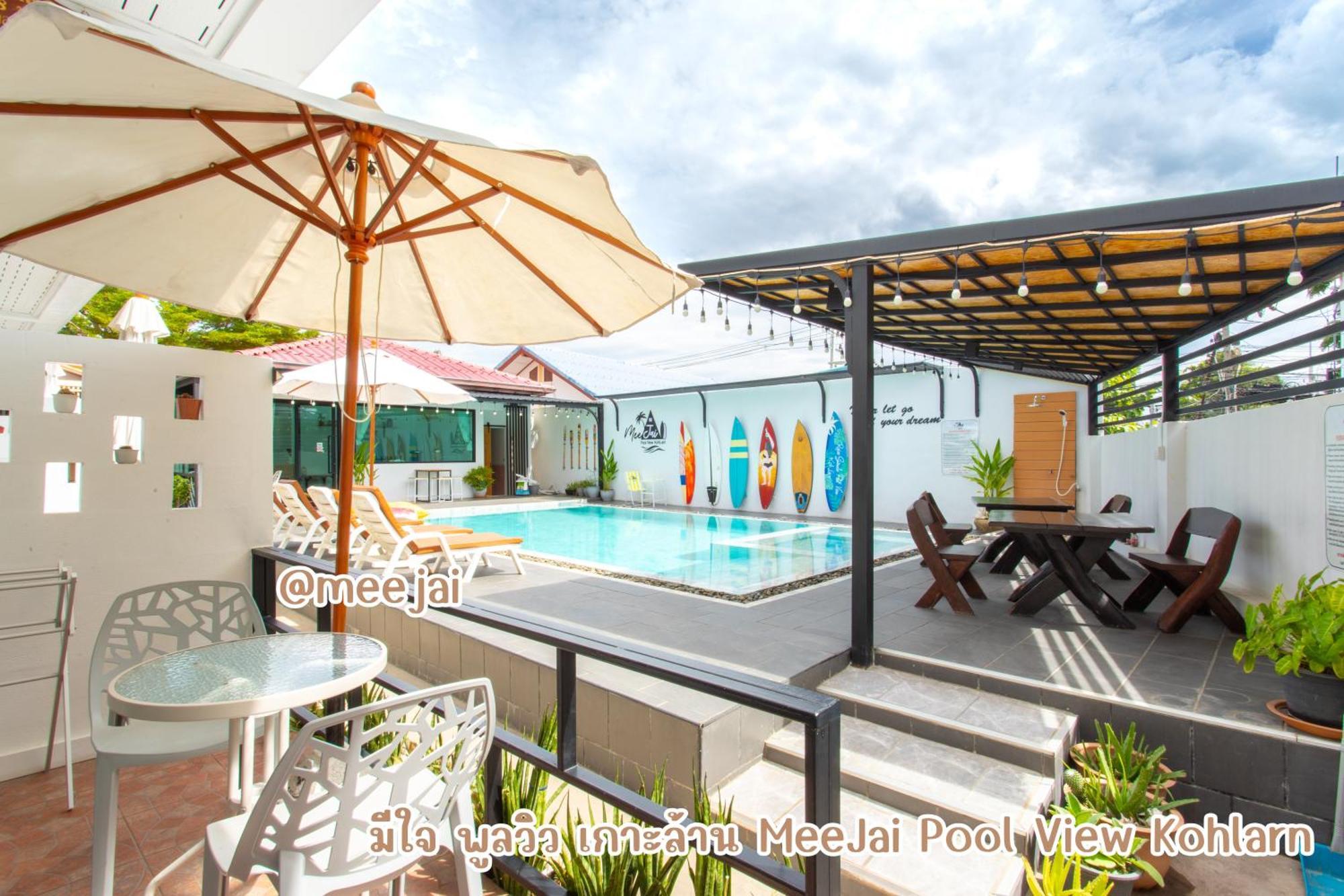 Готель มีใจ พูลวิว เกาะล้าน Meejai Pool View Kohlarn Екстер'єр фото