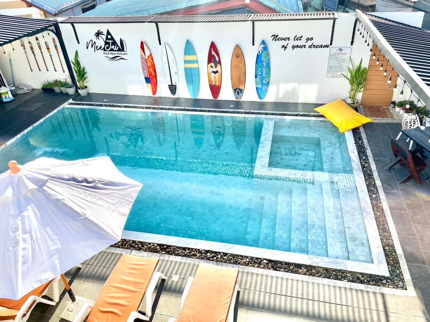 Готель มีใจ พูลวิว เกาะล้าน Meejai Pool View Kohlarn Номер фото